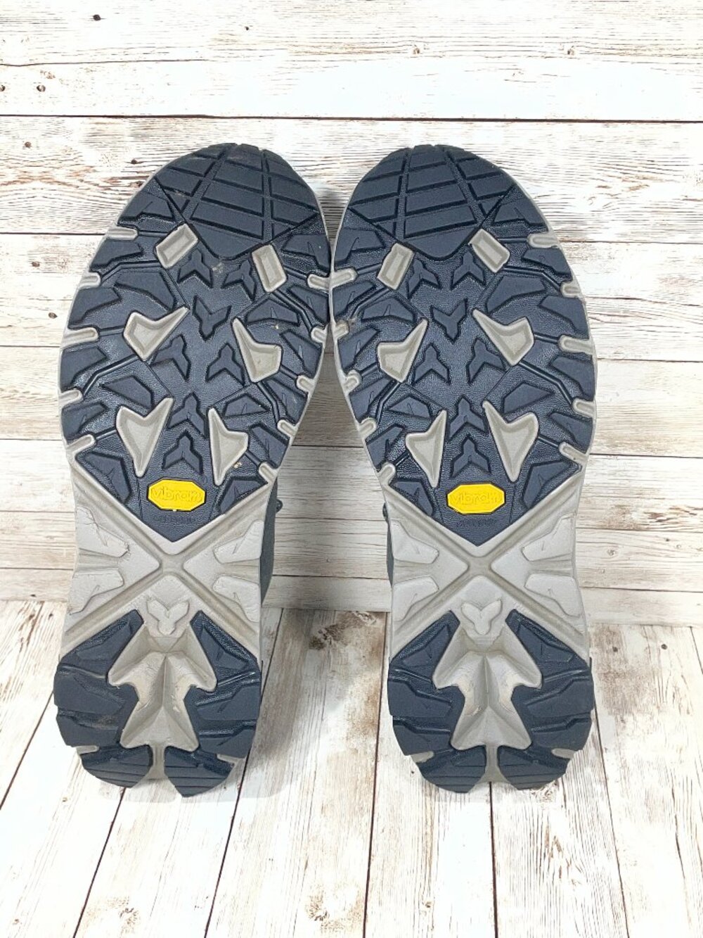 Hoka One Anacapa Low Gtx Men's 10 D Vibram Lace Up Gray Hiking Shoes Sneakers - Picture 7 of 9